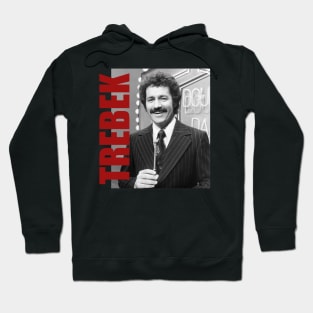 Alex Trebek - Retro Aesthetic Fan Art Hoodie